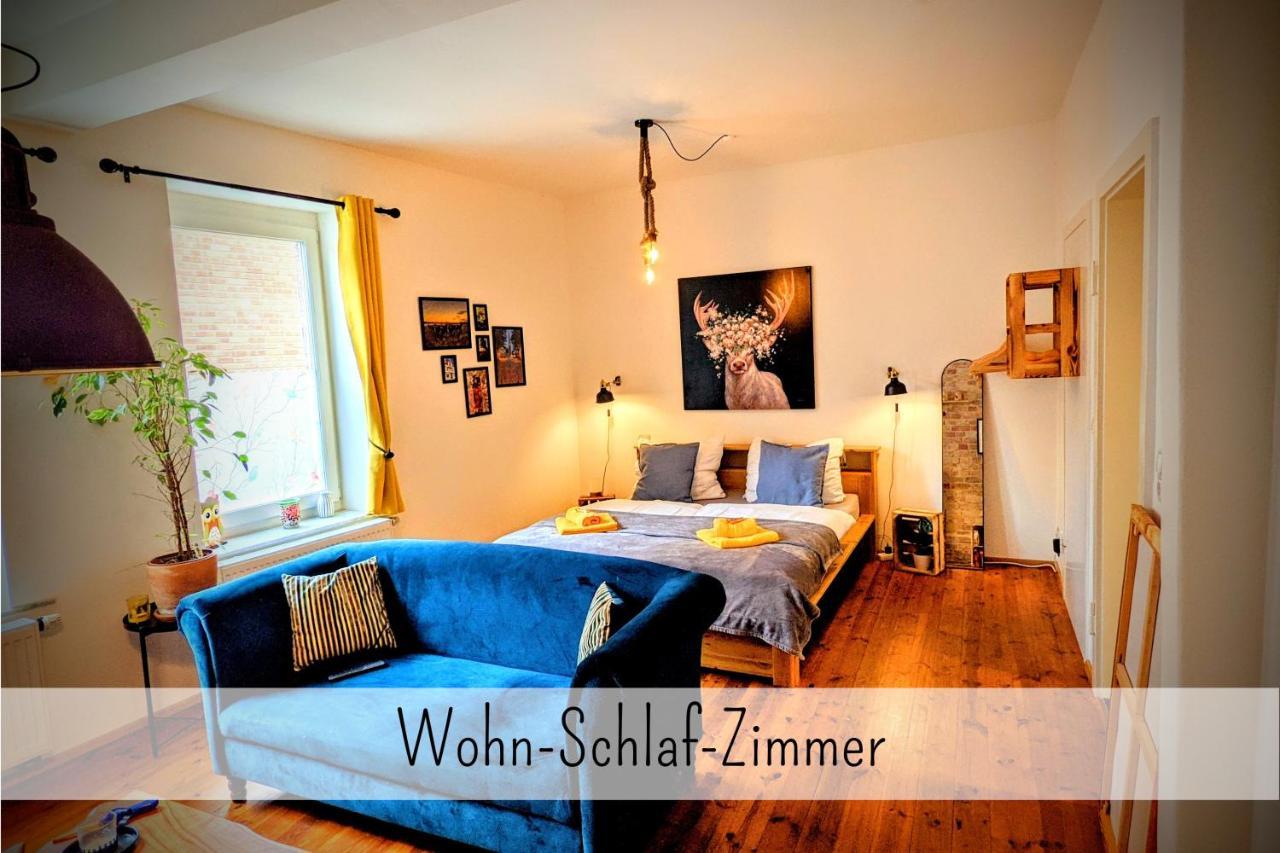 Uhlpartment - Romantisches Apartment Im Zentrum Uelzen Buitenkant foto